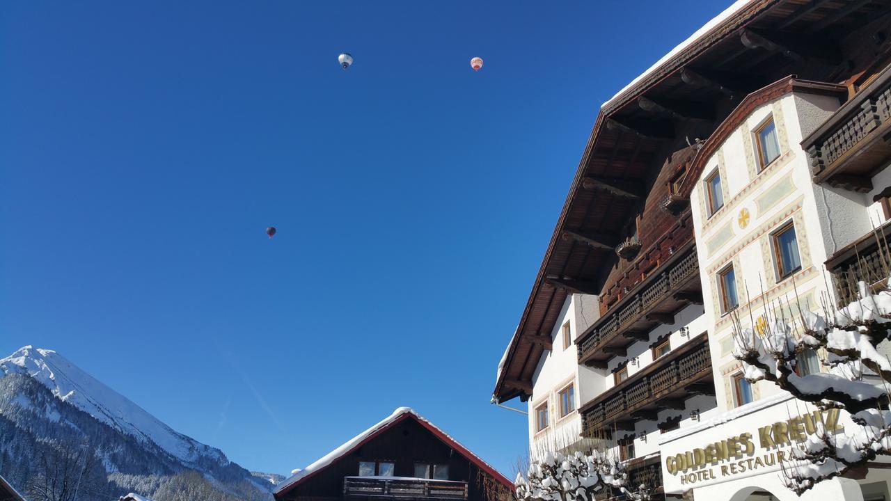 Hotel Goldenes Kreuz Tannheim Eksteriør billede